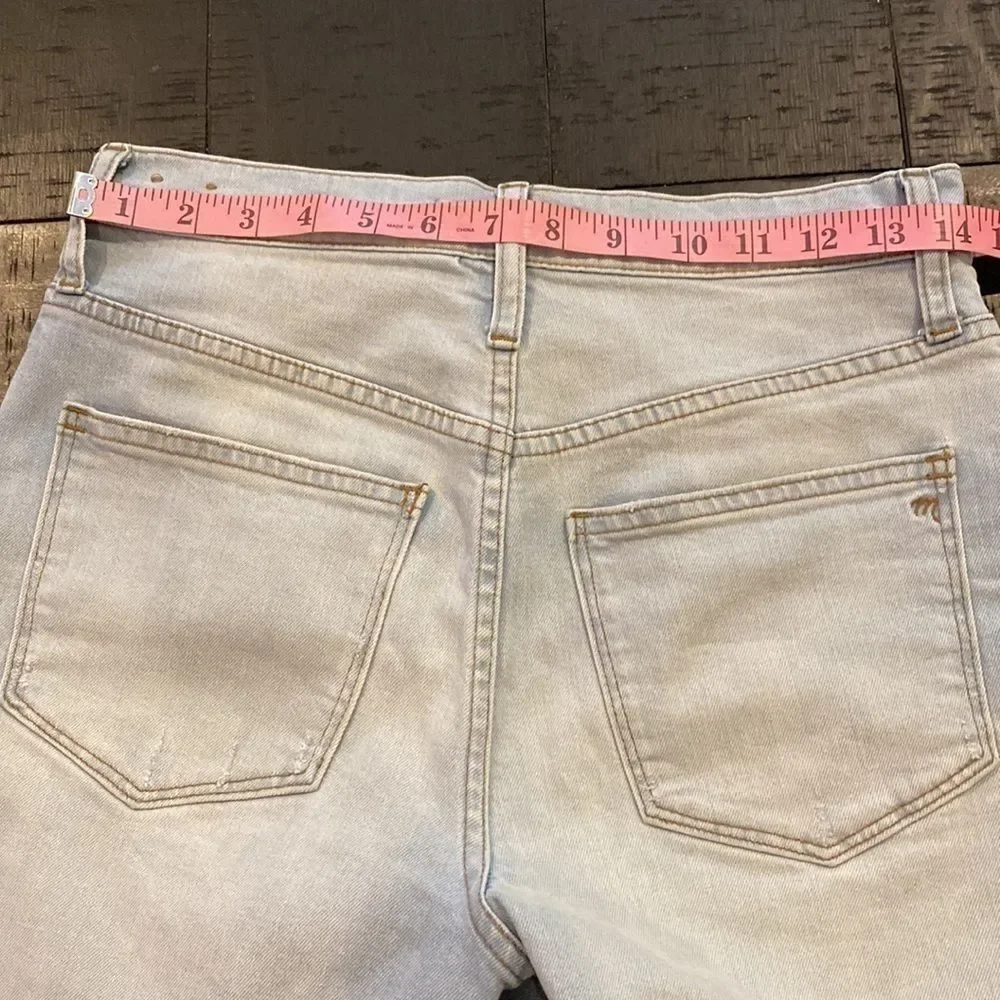 Madewell High Rise Denim Jorts Distressed Denim Jean Shorts‌‌‌‌‌‌‌‌‌‌‌‌‌‌‌‌‌‌